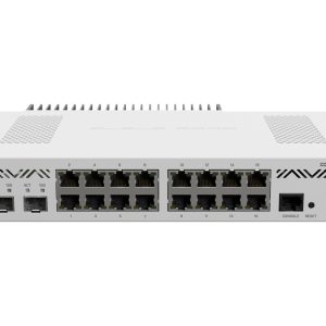 MikroTik Cloud Core 16 Port Gigabit 2SFP+ Passive Cooling Router | CCR2004-16G-2S+PC