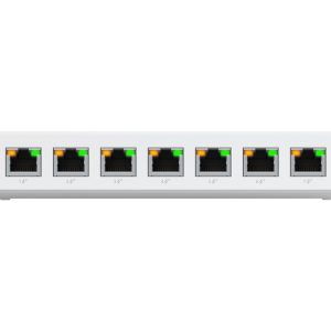 Ubiquiti UniFi Switch Ultra 8 Port Gigabit 1PoE Input 7 PoE Out 202W | USW-Ultra-210W