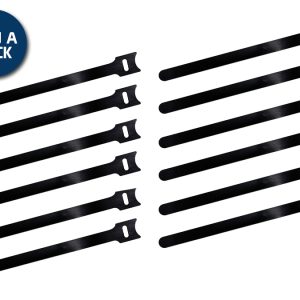 Linkbasic Reusable Cable Tie 200x12mm 12 Pack