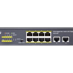 Cudy 10 Port Gigabit 8 PoE 100W PoE Switch | GS1010P