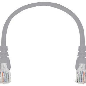 Linkbasic 22cm UTP Cat5e Flylead Grey