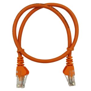 Linkbasic 50cm UTP Cat5e Flylead Orange