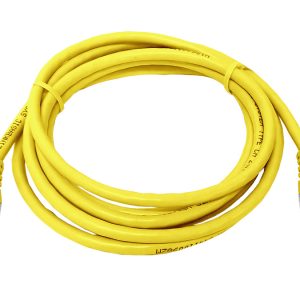 Linkbasic 2 Metre UTP Cat5e Flylead Yellow
