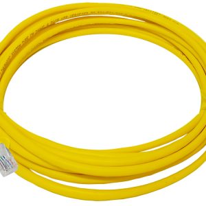 Linkbasic 5 Metre UTP Cat5e Flylead Yellow