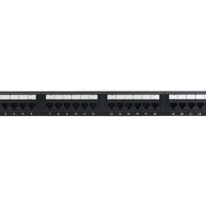 Linkbasic 24 Port Cat5e Rack Mount Patch Panel