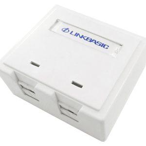 Linkbasic Cat5e Double Surface Mount Box