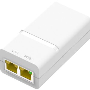 Procet Gigabit 24V 15W PoE Adapter with No Cable