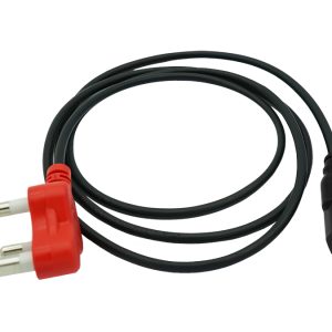 1.8m IEC Power Cord With Dedicated Plug Top