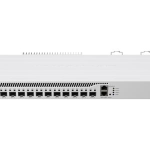 MikroTik Cloud Core 12 Port SFP+ 2 SFP28 4 Core Router | CCR2004-1G-12S+2XS