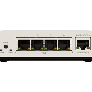 MikroTik Cloud Router Switch 4 Port 10Gbps with PoE Input | CRS304-4XG-IN
