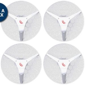 MikroTik LHG XL HP5 27dBi PtP CPE 4 Pack | RBLHG-5HPnD-XL4pack