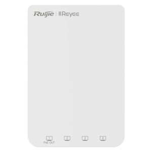 Reyee Dual Band WiFi 5 1300Mbps 5 Port Gigabit Mesh In-Wall AP | RG-RAP1200(P)