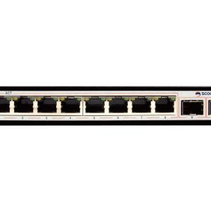 Scoop 8 Port Gigabit AI PoE 96W 2SFP Switch